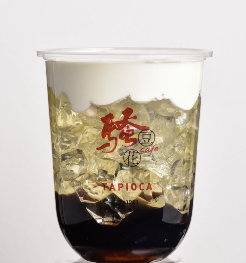 「仙草緑茶チーズティ」M620円・L720円