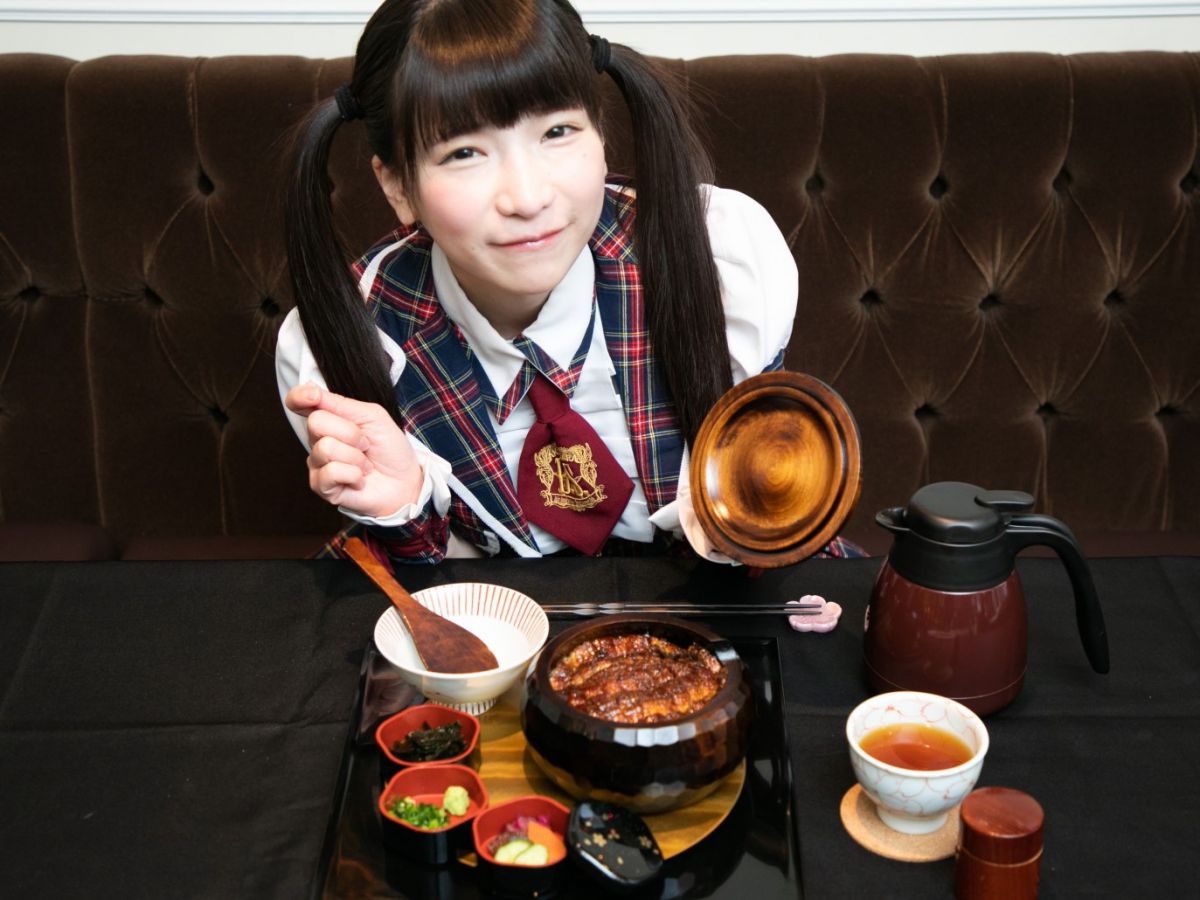 スタイリッシュなうなぎ屋さんで「ひつまぶし」【大食いアイドルもえのあずきの絶品グルメ24】