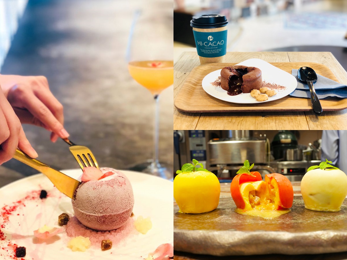 ナイフで切ると、とろ～り溢れ出す！動画に撮りたいアートなスイーツ3選