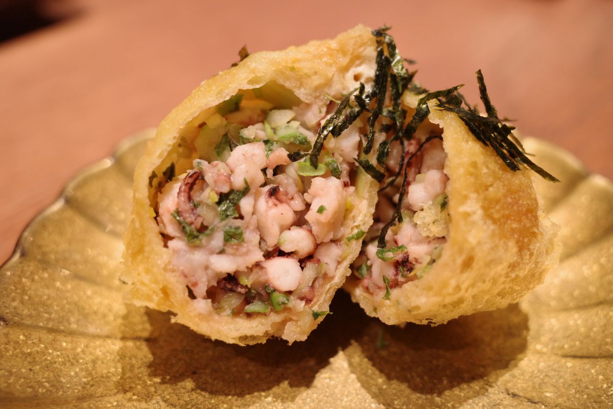 イカゲソきんちゃく