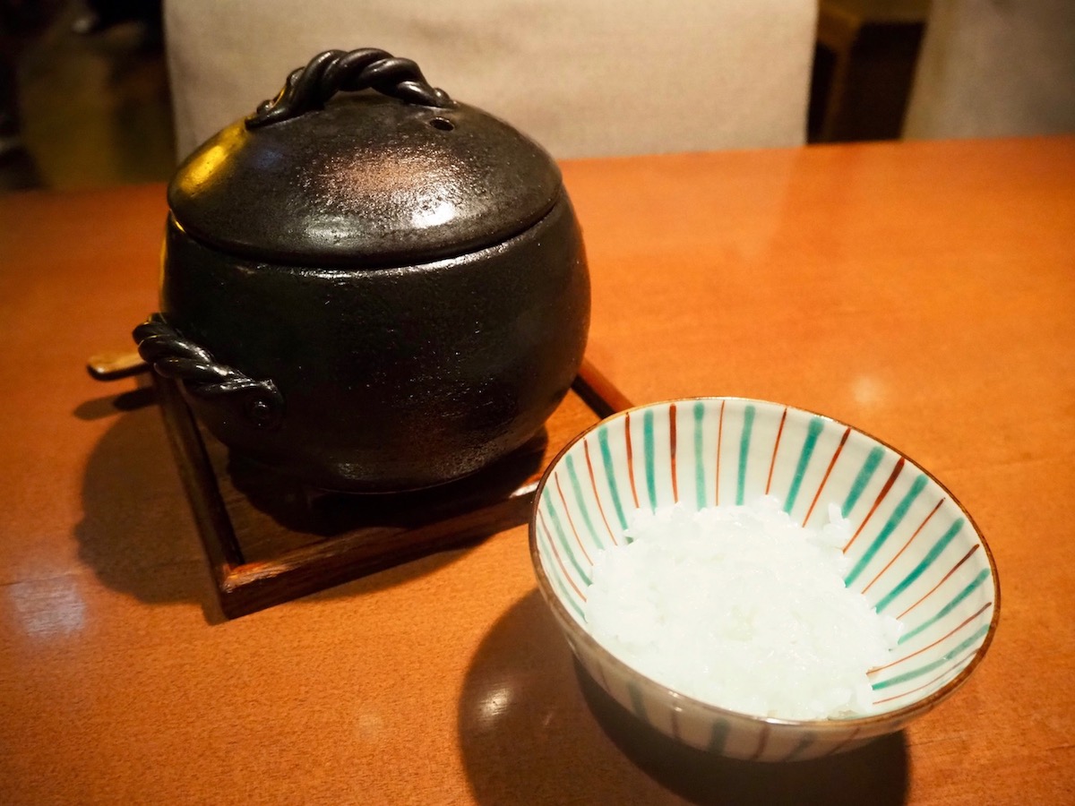 米福特選 土鍋ご飯「特別栽培米 こしひかり 夢椿（1人前・1合 980円）」