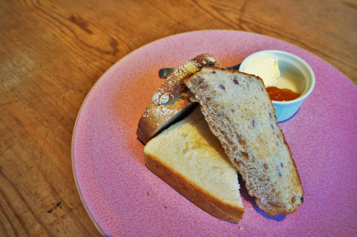 3種のトースト（500円）