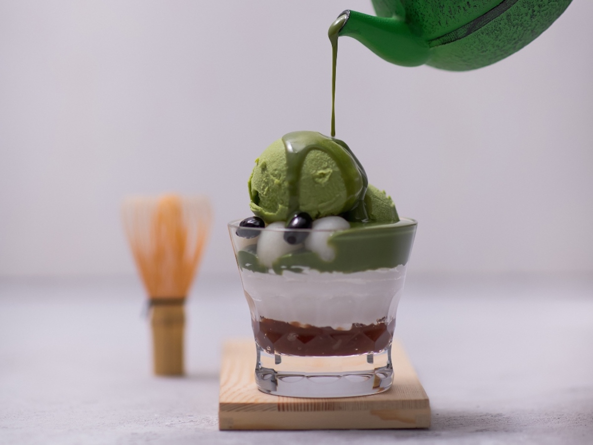 源泉掛け流しならぬ“抹茶かけ放題”！ニューオータニ大阪の凄いスイーツビュッフェ