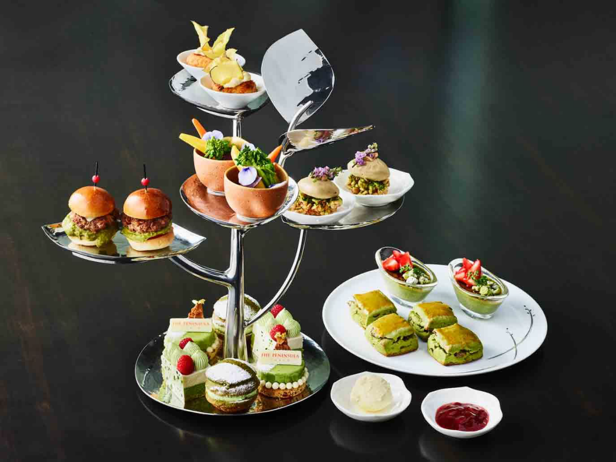 「Peterバー」抹茶ツリー／ザ・ペニンシュラ東京