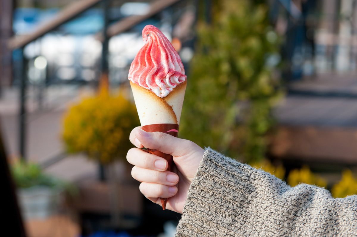 「CREMIA」とちおとめ　520円