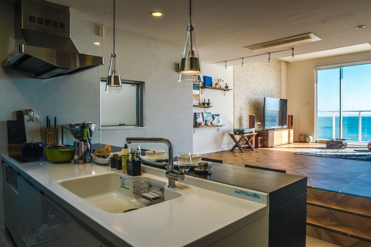 お料理のやる気にスイッチが入りそうなキッチン／THE HOUSE chigasaki materpiece