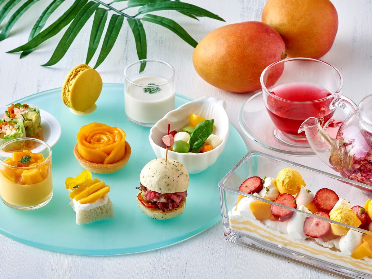平日1日20食限定！ホテルメトロポリタンの「マンゴーアフタヌーンティー」