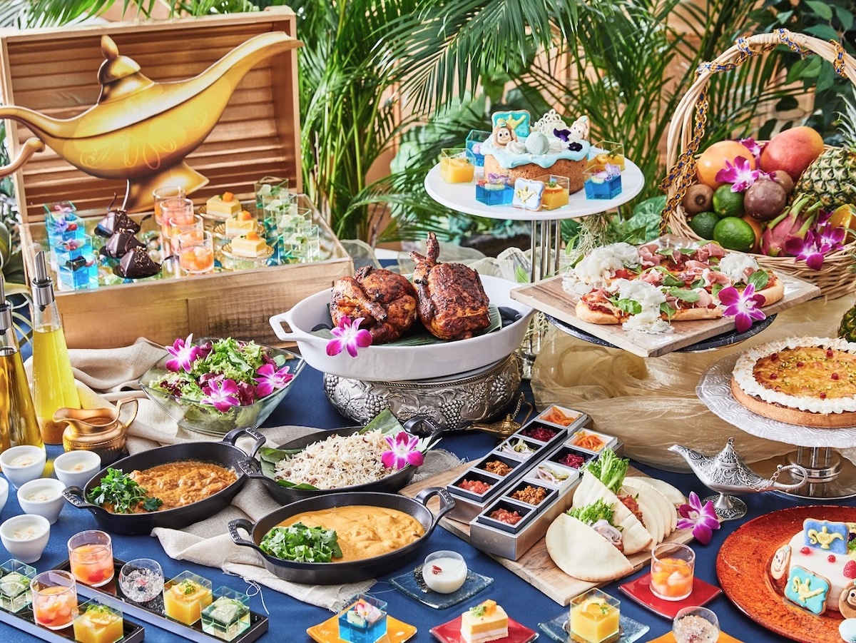 急いで予約！2日間限定、青山セントグレース大聖堂の『アラジンと魔法のランプ』ランチビュッフェ