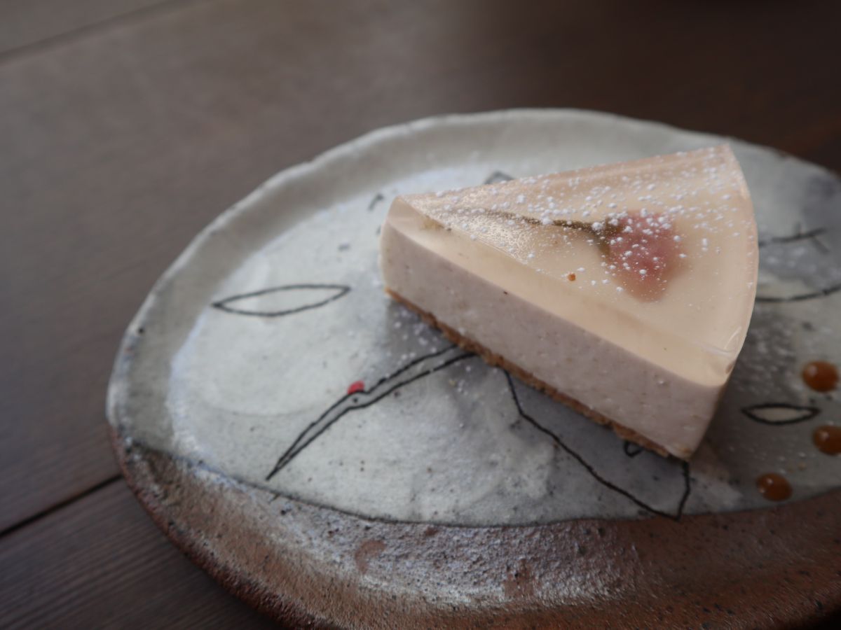 桜のクリームレアチーズ　450円