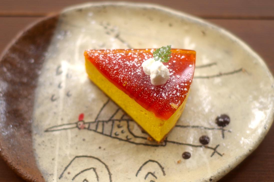 かぼちゃのレアチーズ　450円