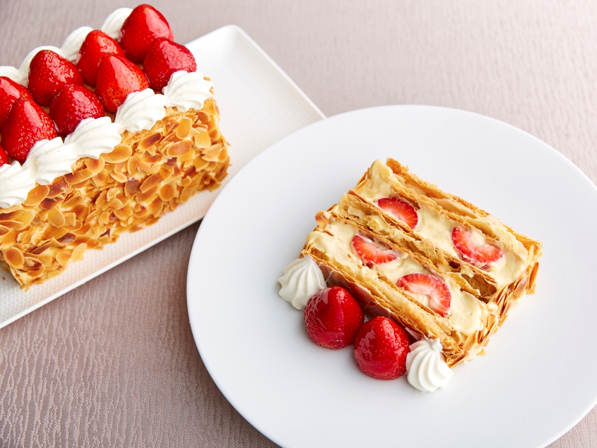 苺のミルフィーユ/THE GRAND GINZA