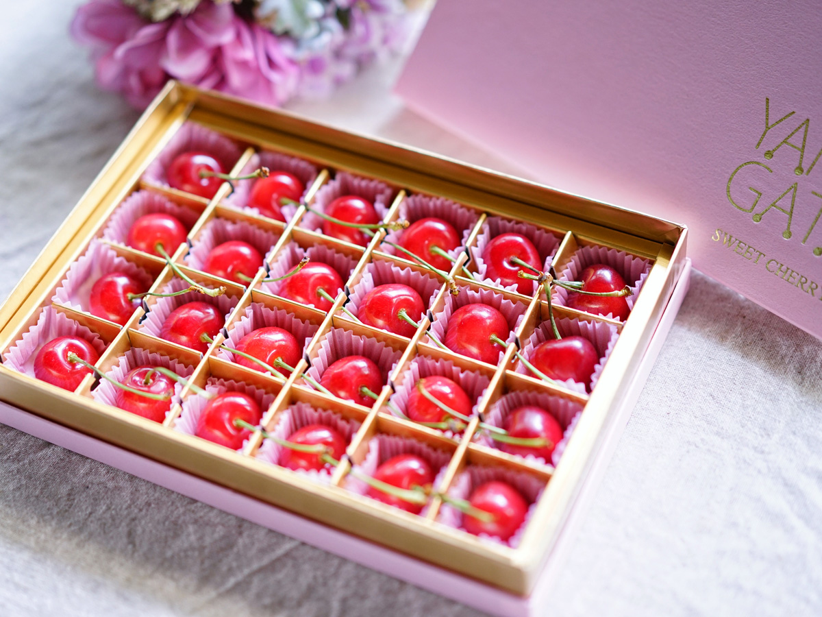 今回お取り寄せしたのは、山形県彦根市の「佐藤錦」