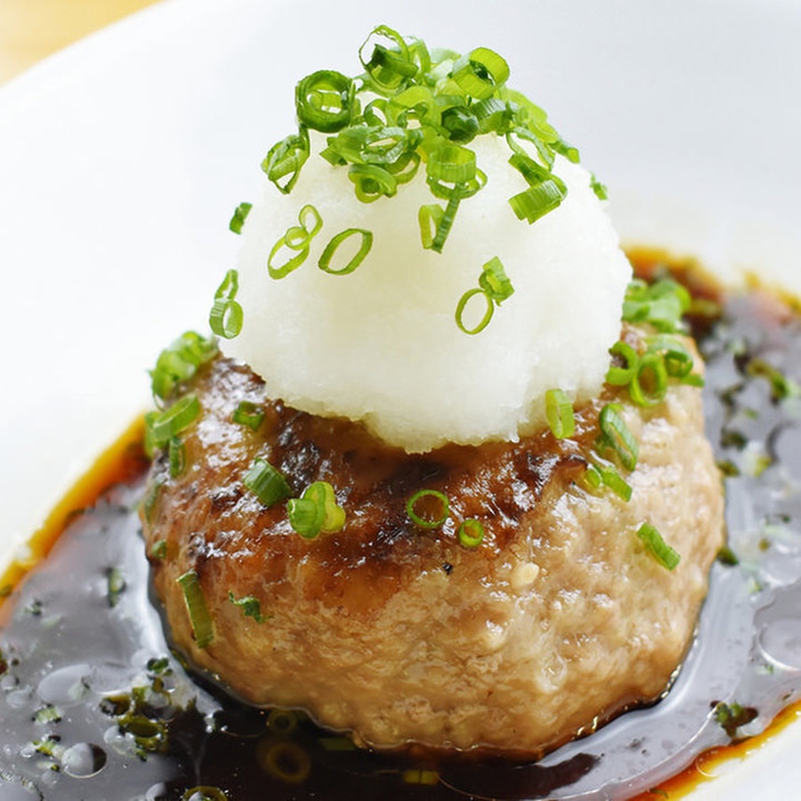 名物！飲めるハンバーグ＜おろしポン酢＞1680円