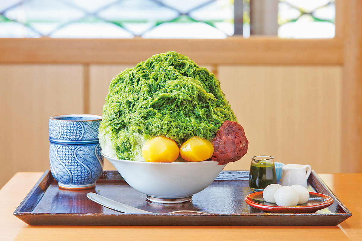 二條若狭屋 寺町店　宇治金時1296円