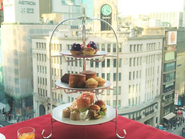 銀座の中心で味わうビストロマルクスのアフタヌーンティー3800円