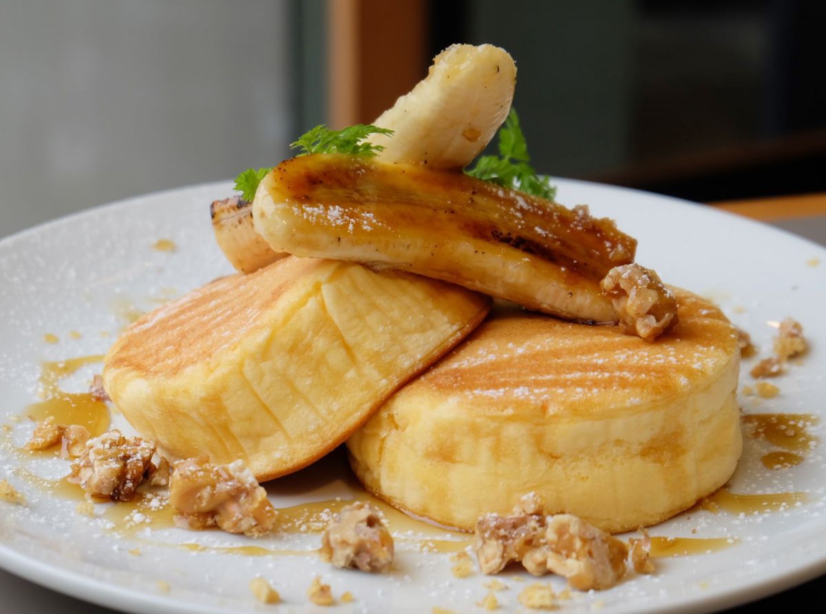 リコッタチーズパンケーキ 1350円(税込)