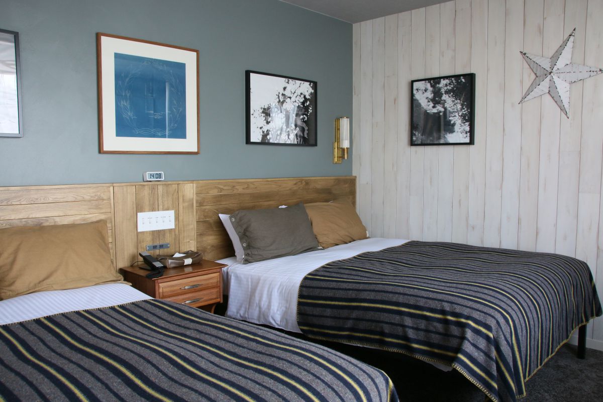 リビングとは別にベッドルームは独立した空間となっています