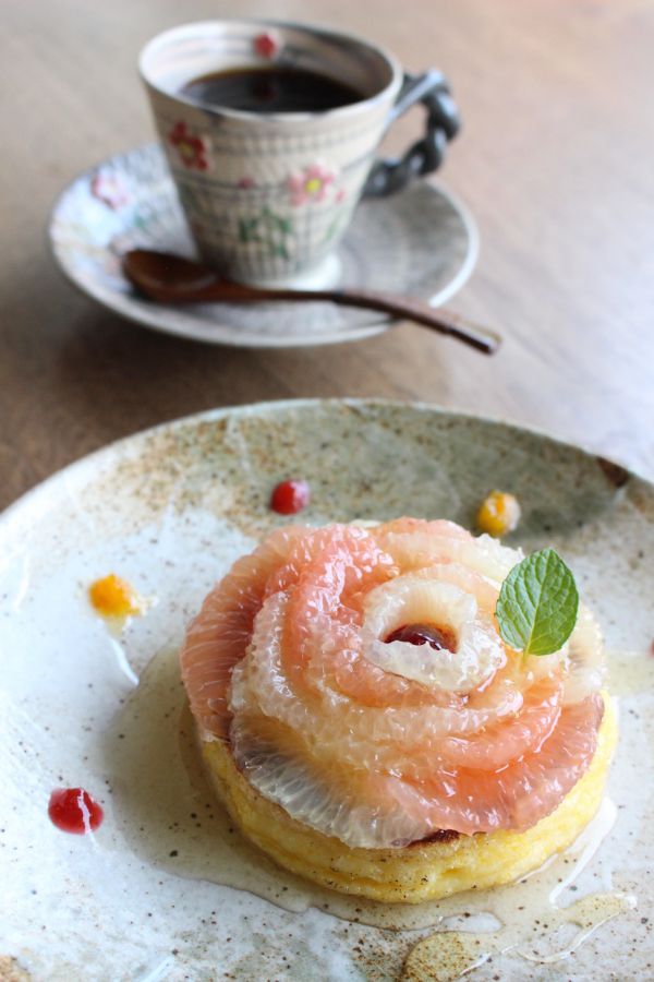 金の百合亭フレンチトーストセット（ドリンク付き）1200円