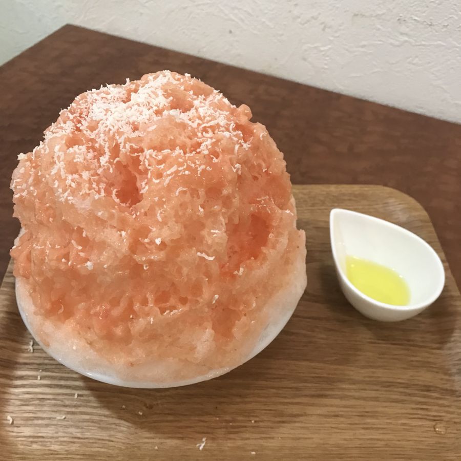 トマトフロマージュチーズ氷　900円