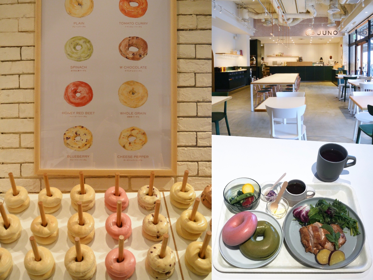 お得すぎる！おかわり自由のもっちもちベーグルランチで大満足