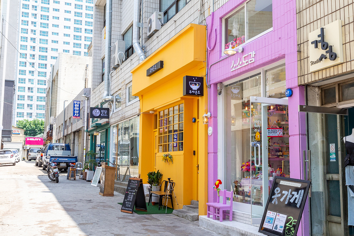 田理団（ジョンリダン）通り