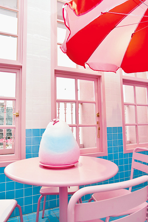 コットンキャンディ（アイスクリーム入り）