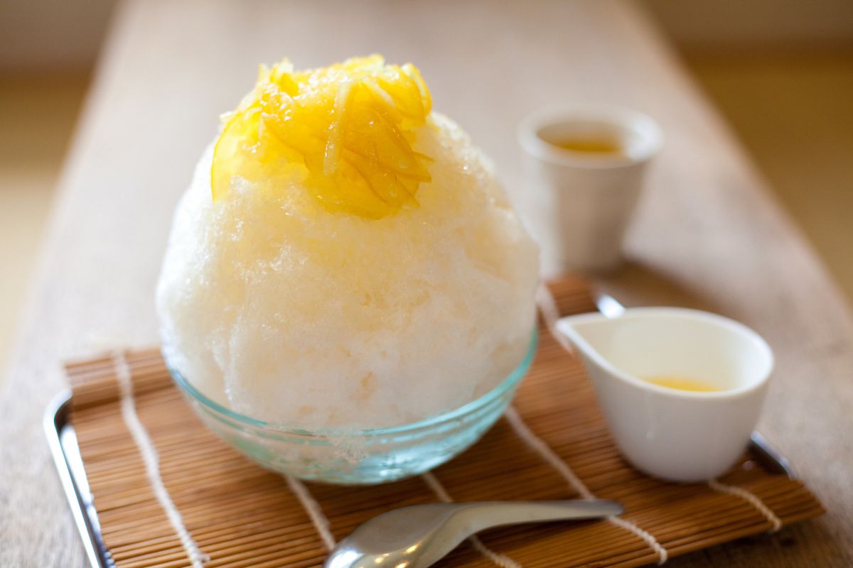 期間限定 日向夏のかき氷　950円