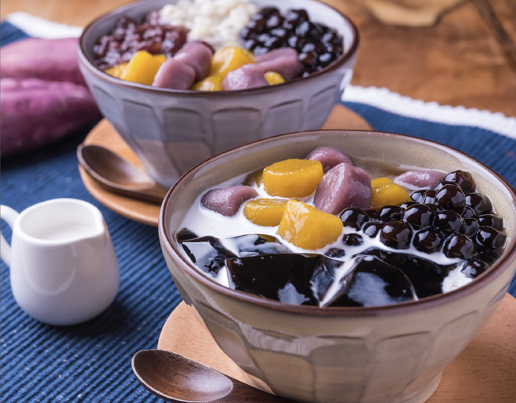 芋圓仙草満足 780円