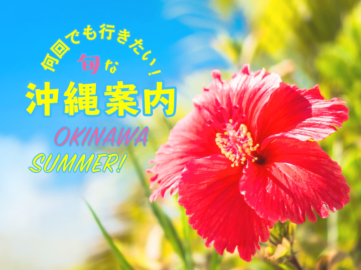 何回でも行きたい！旬な沖縄案内
