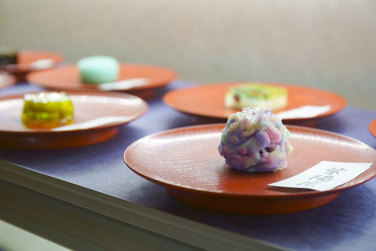 1階で販売されている上生菓子