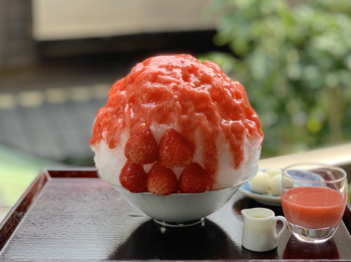 いちご氷 1350円