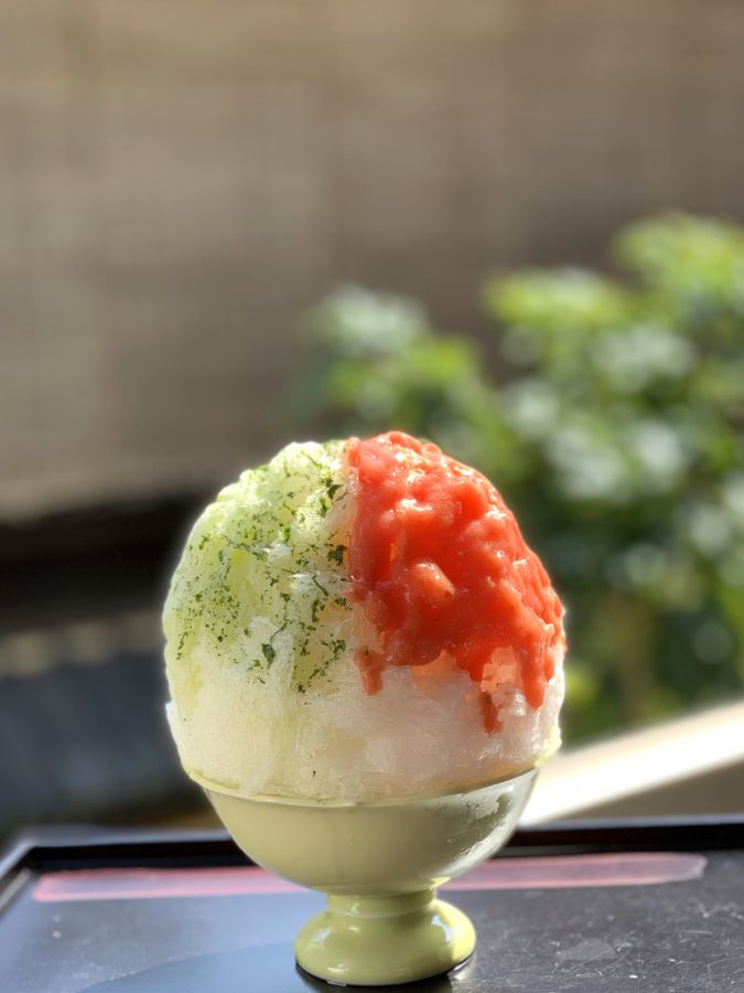 塩・トマト・バジル氷 900円