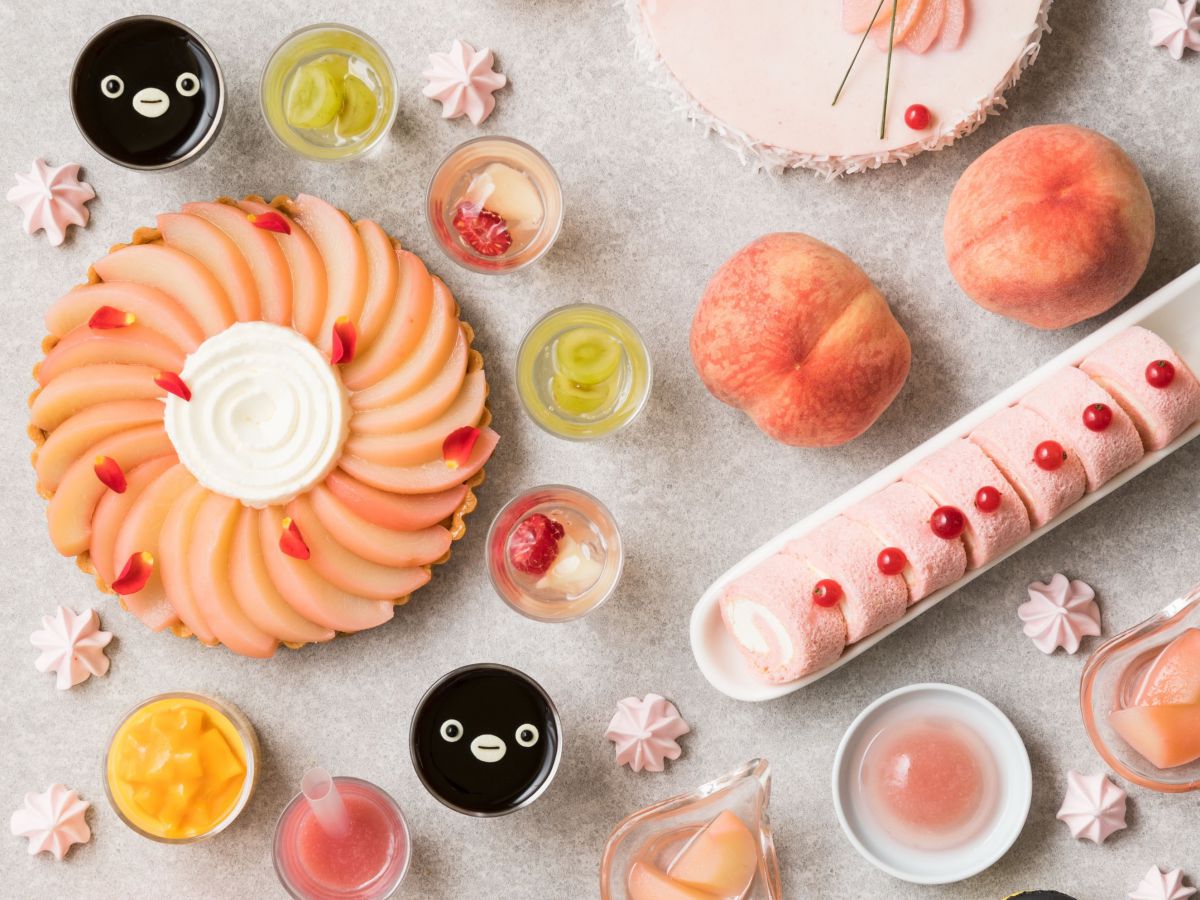 ここでしか食べられないSuicaのペンギンスイーツが登場！ピーチづくしのスイーツビュッフェ　