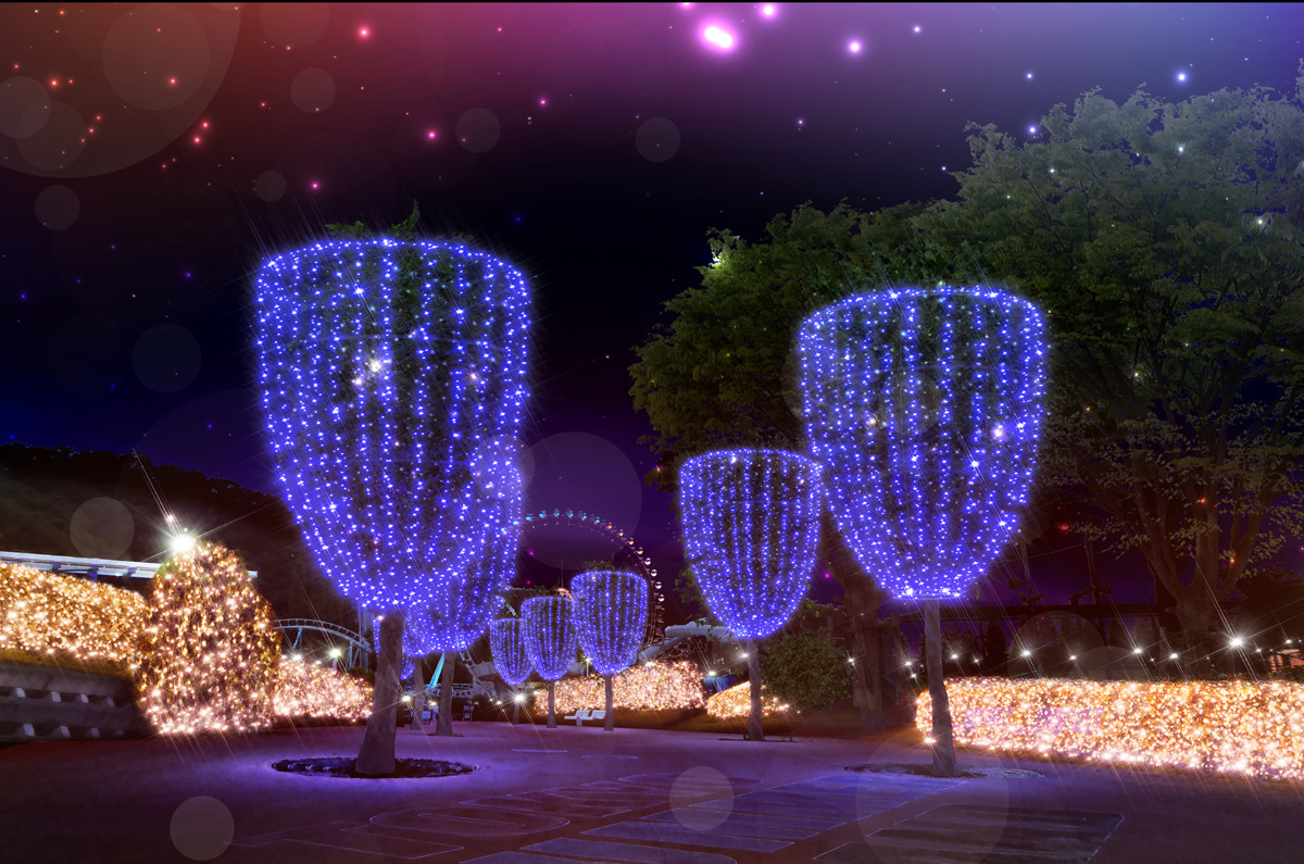 パリ・シャンゼリゼ（フランス）／スリルマウンテン入口