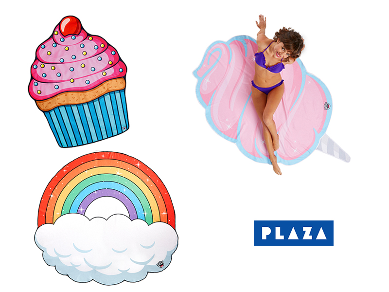 PLAZA/BIGMOUTH ビーチブランケット 各4,104円(税込)