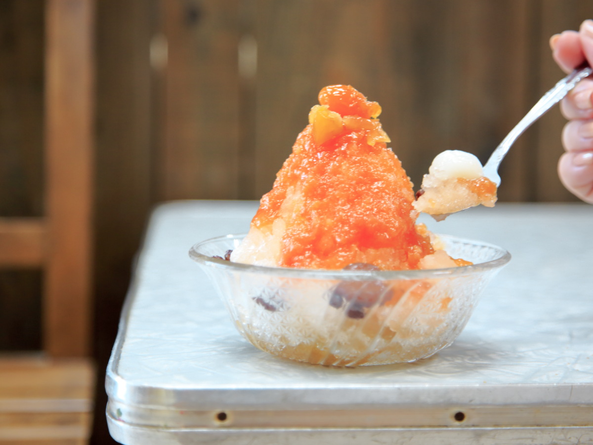 畑のアセロラぜんざい500円