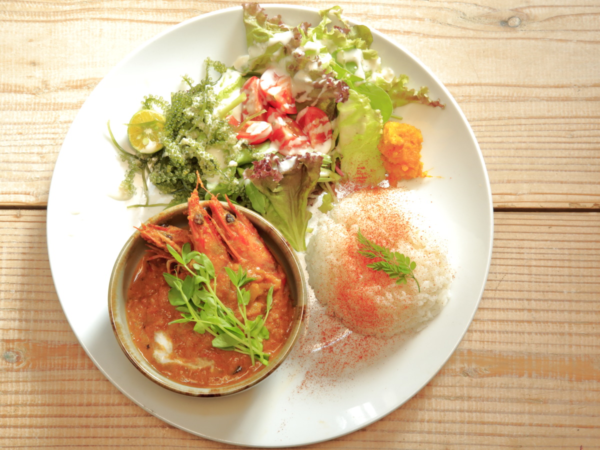 車えびスパイスカレー　980円