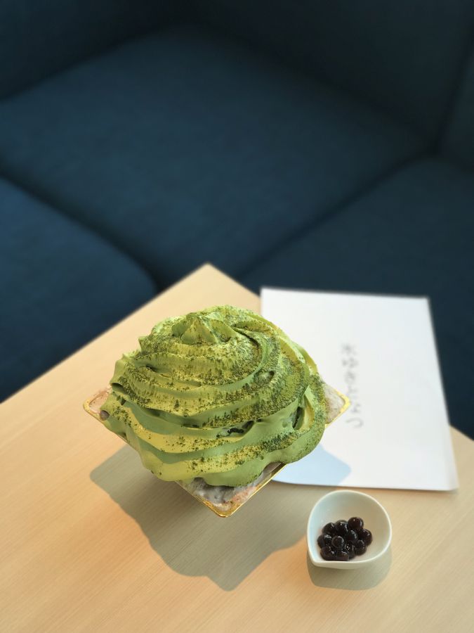 京抹茶と十勝あずき/氷ゆきとなつ