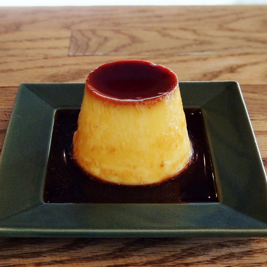 「自家製プリン　380円（税込）」