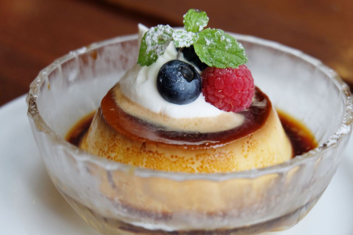 カスタードプリン 500円(税込)