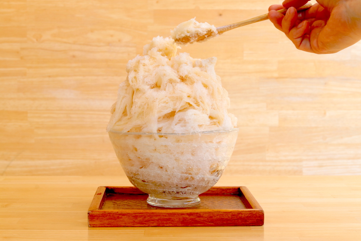 ほうじ茶ラテ氷 411円