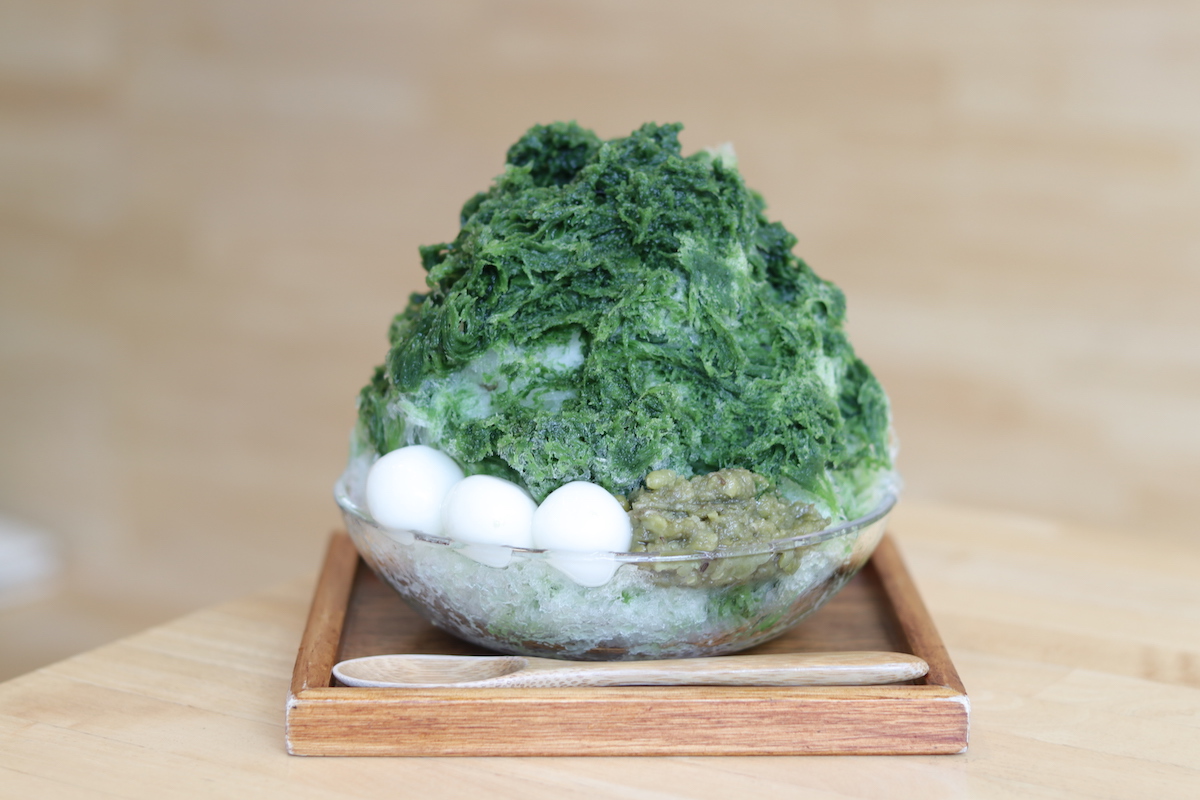 濃い濃い大人の抹茶氷 823円（期間限定）