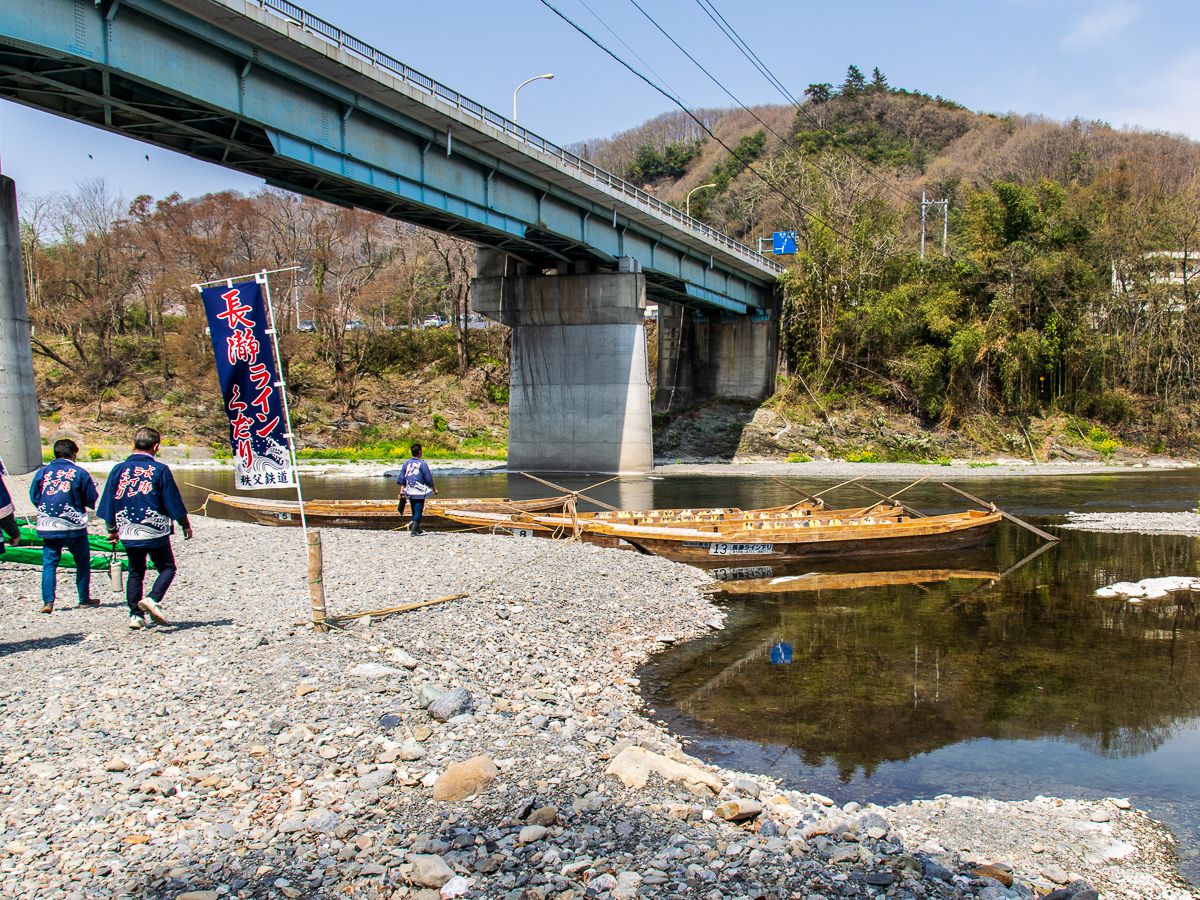 Aコースの出発地点「親鼻橋」