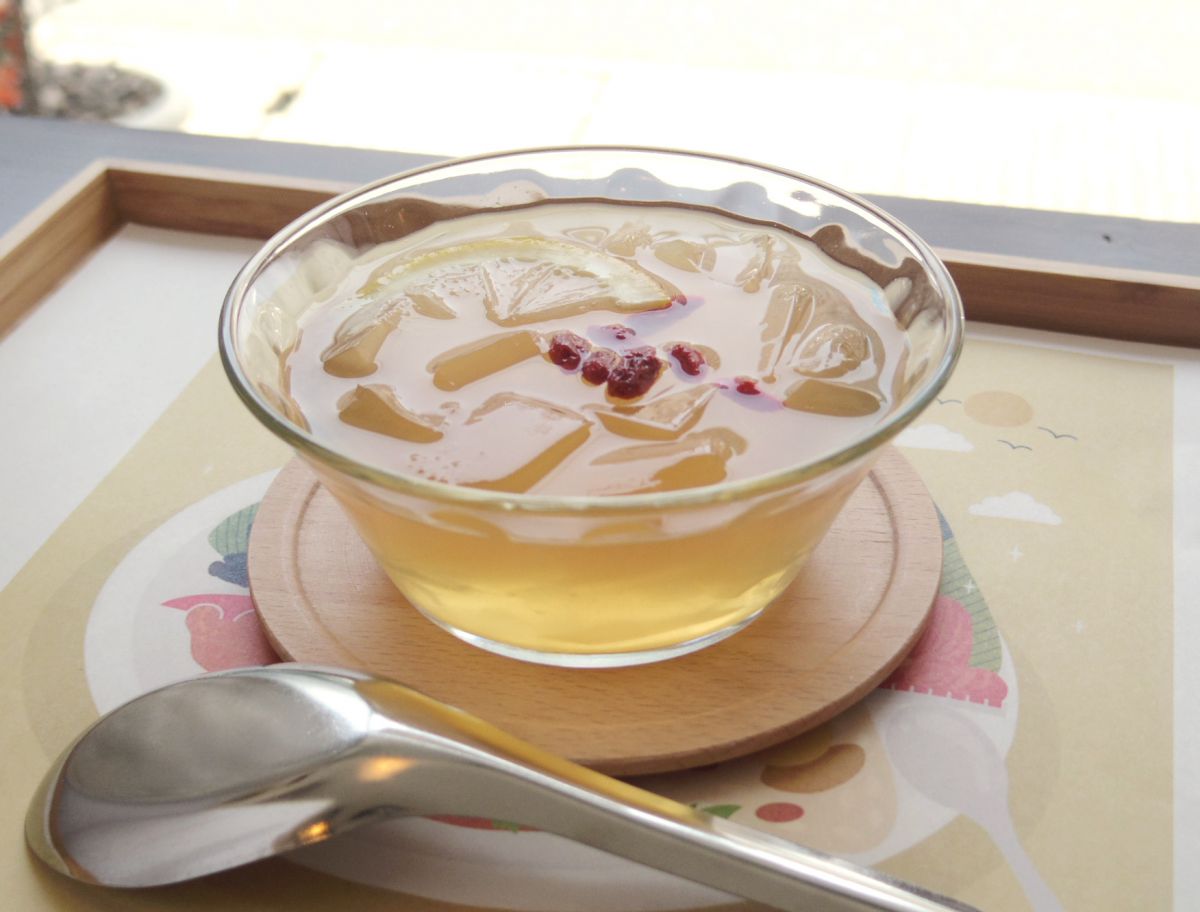 「阿里山愛玉ゼリー」（単品600円）