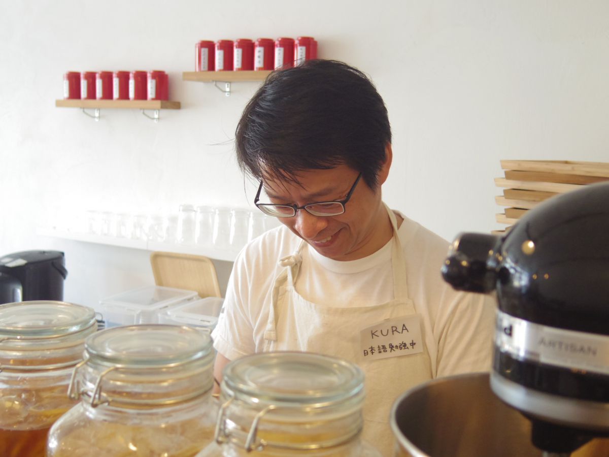 店主のKuraさんは、台湾・桃園市のご出身 