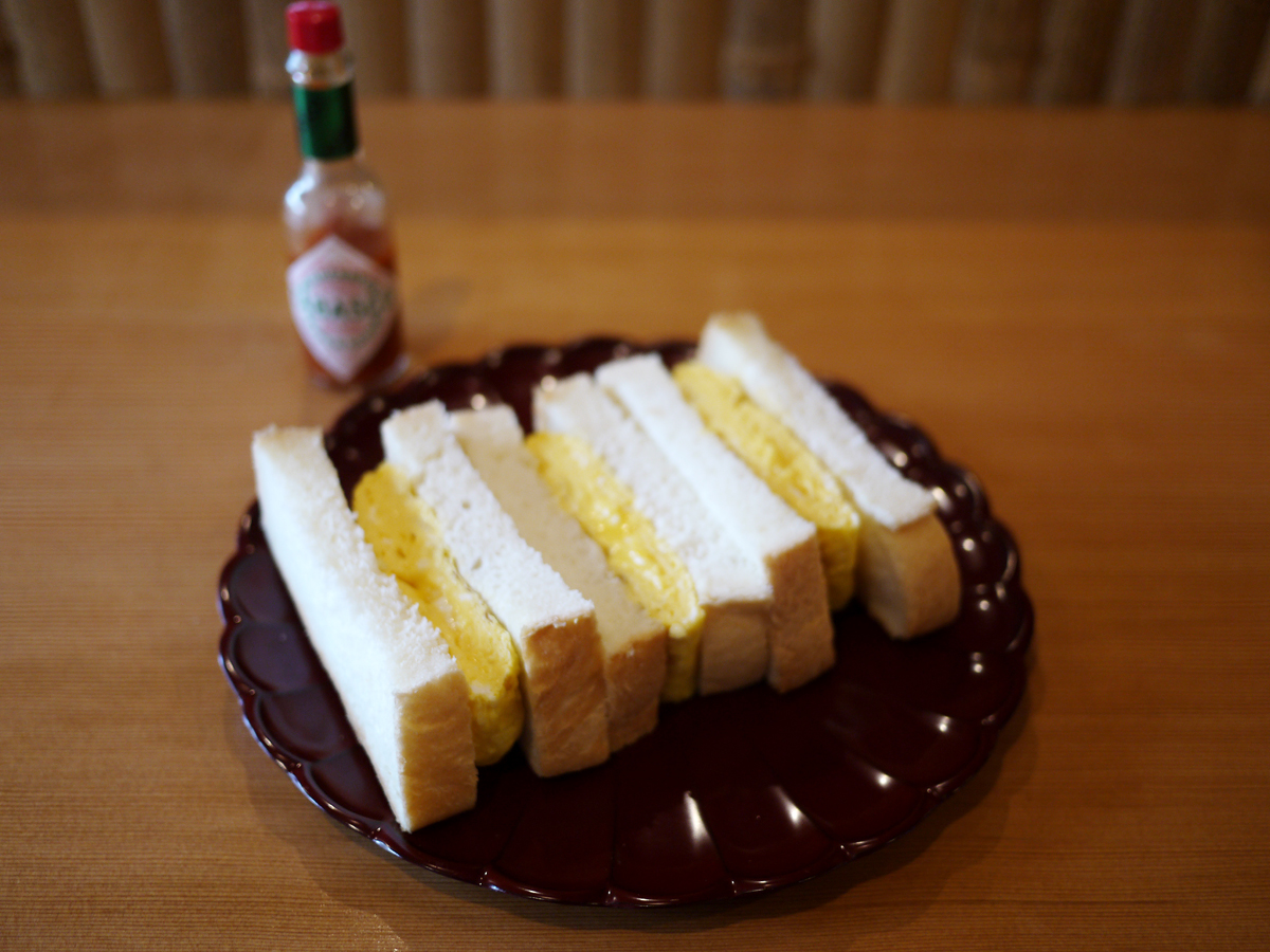 「玉子サンドウィッチ」1000円