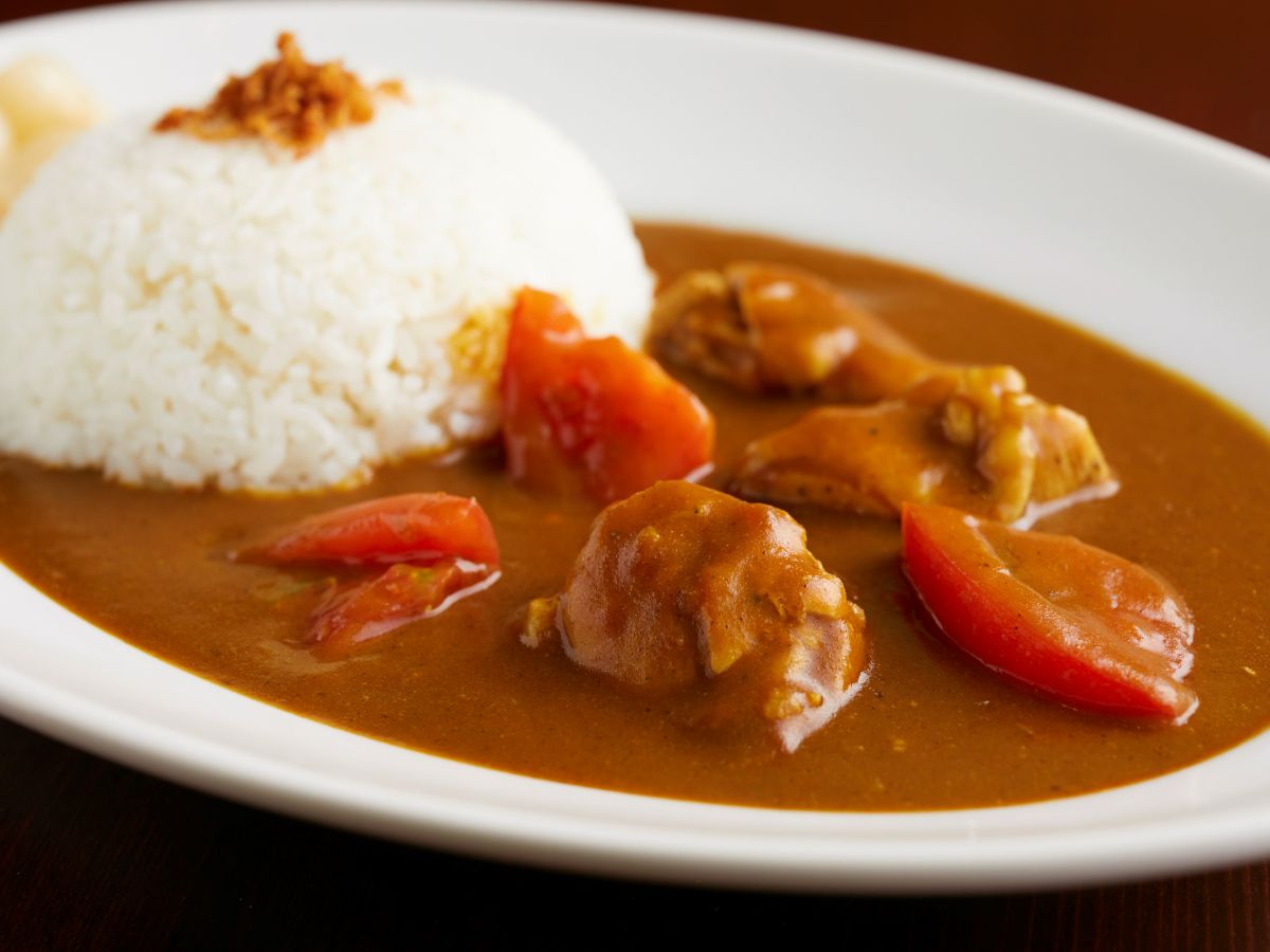 チキントマトカレー 800円