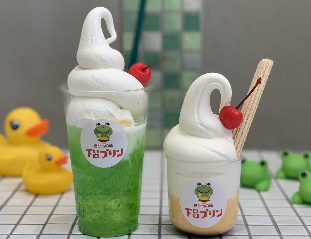 岐阜の名湯・下呂温泉で発見！めちゃかわプリン＆メロンソーダ