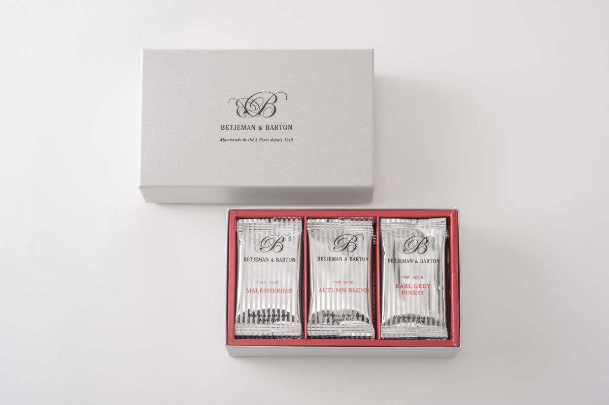 「ティーバッグセレクション17個入り」（3000円）／BETJEMAN＆BARTON