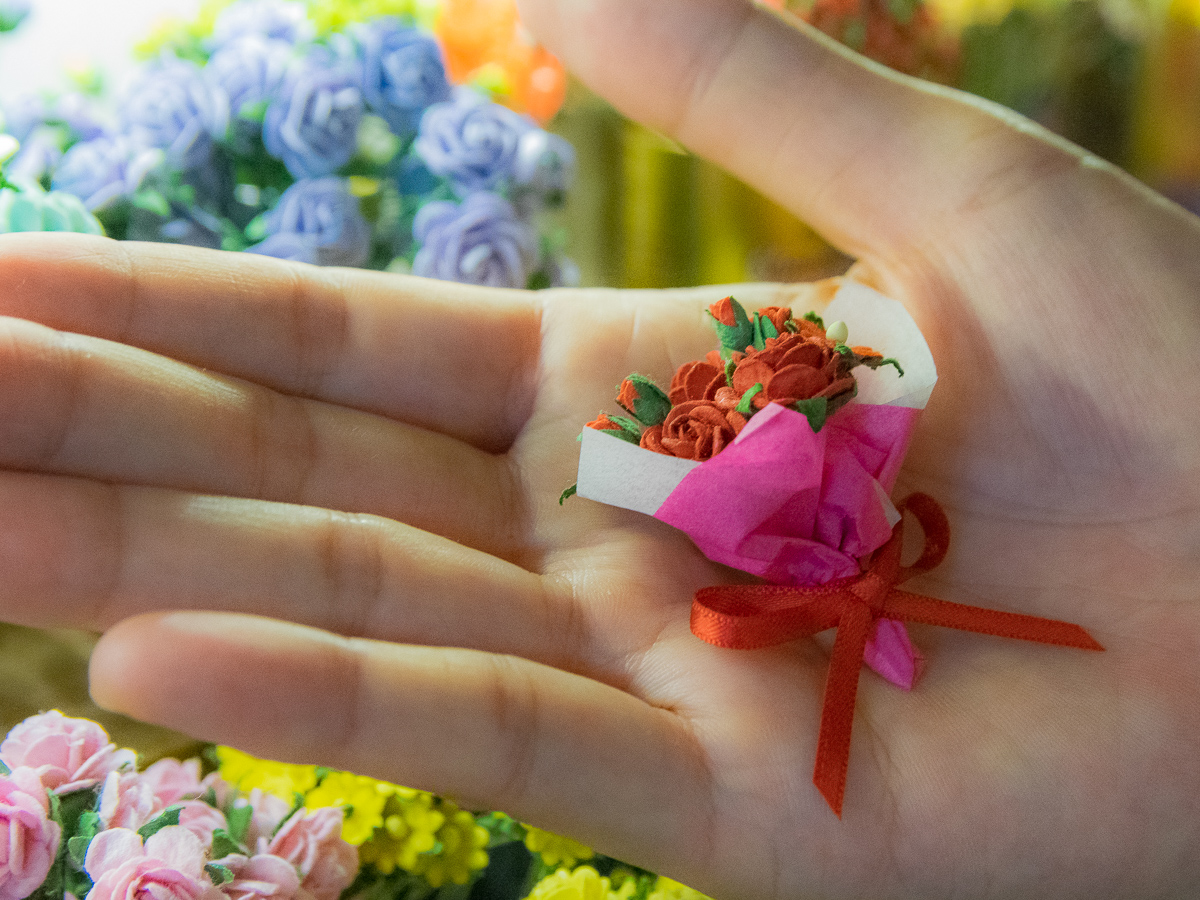 プレゼントされるとうれしいかも【バラブーケ】1セット700円~(税込)